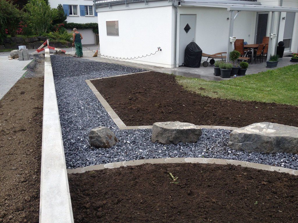 Kreative Umgebung - GLB Bau Gams