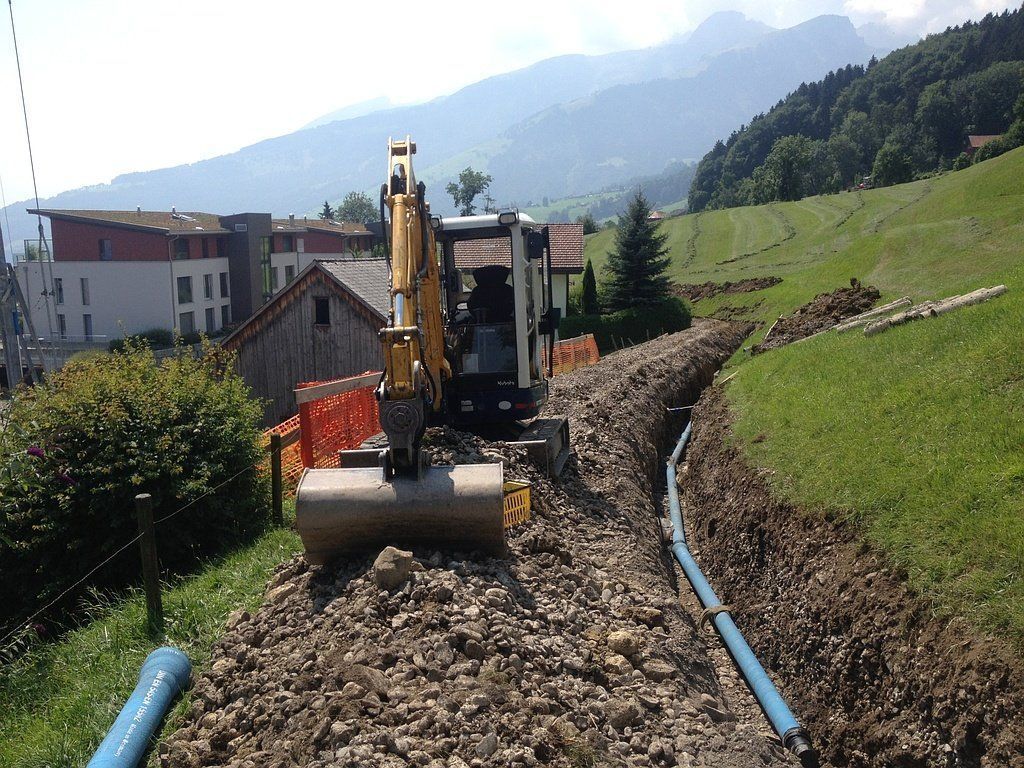 Leitungsbau - GLB Bau Gams