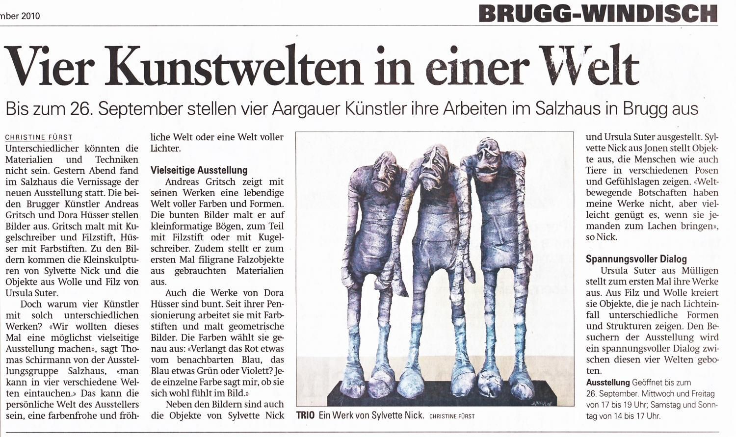 SYLVETTE  NICK
Bilder und Objekte