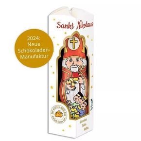 Nikolaus aus Fairtrade Schokolade in Geschenkverpackung