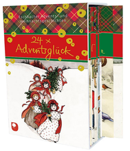 Ein Buch mit der Aufschrift 24 Adventsglück