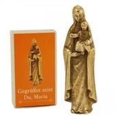 Madonnafigur aus Bronze