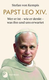 Buchcover mit Papst Leo XIV.