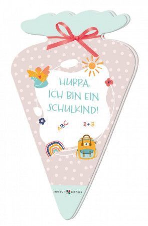 Buch in Schultütenform zum Schulanfang