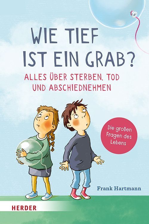 Buchcover mit zwei gezeichneten Kindern