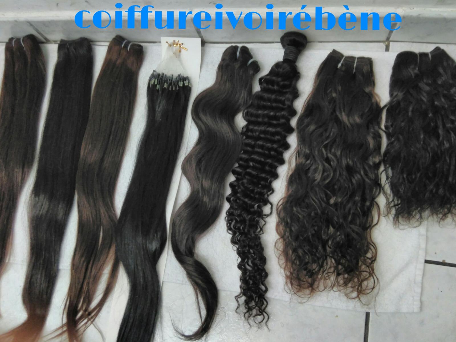 Cheveux naturels vierges 100% indiens toutes longueurs, raides, ondulés, bouclés , frisés . Du 8 pouces au 30 (Peut être colorés ) pouces