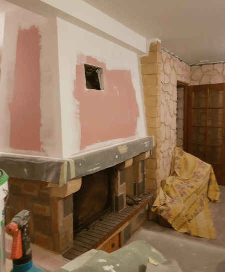 Rénovation cheminée