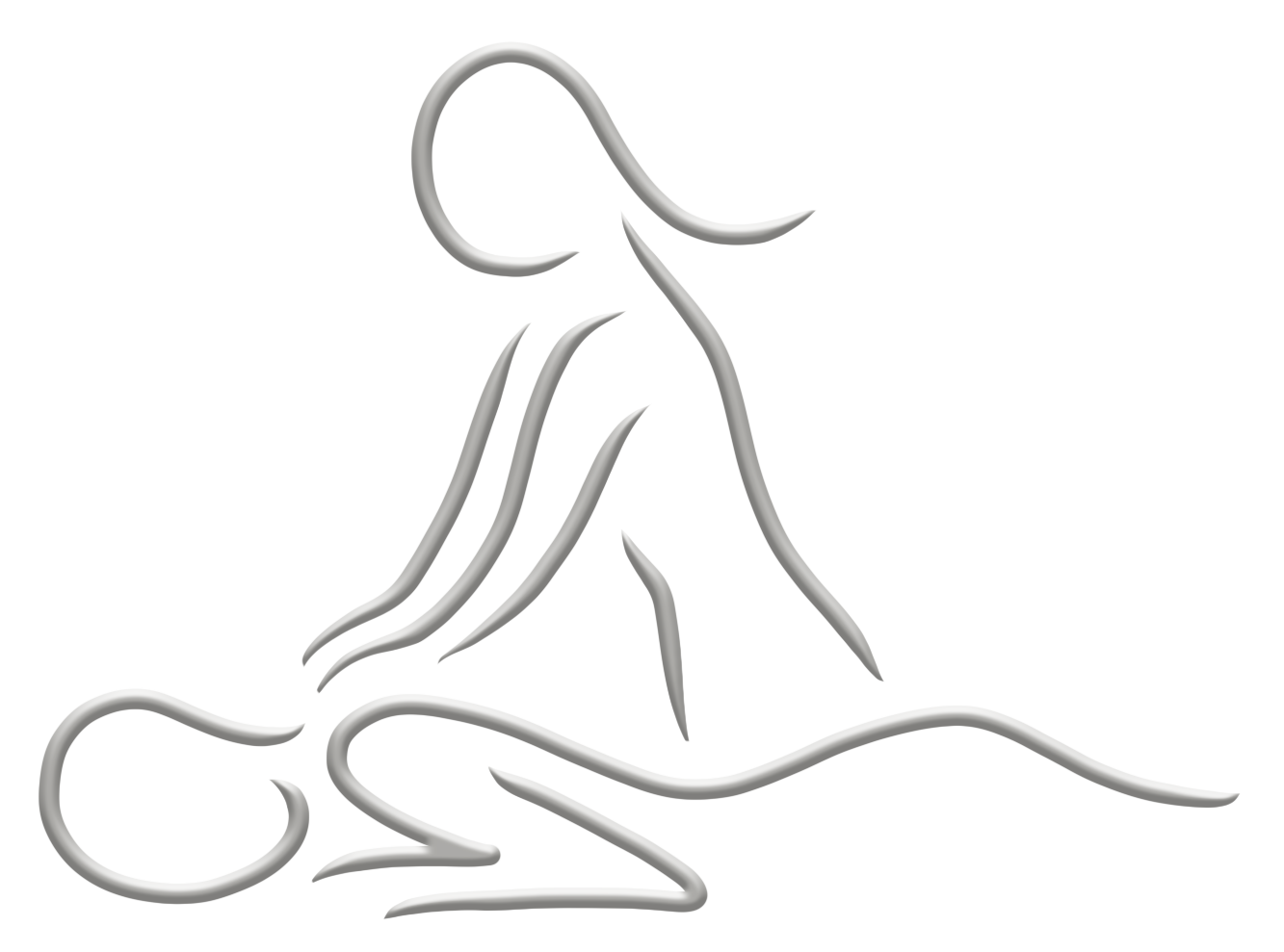 Freudengalerie, Körperfreuden, Wellnessmassage auf der Massageliege