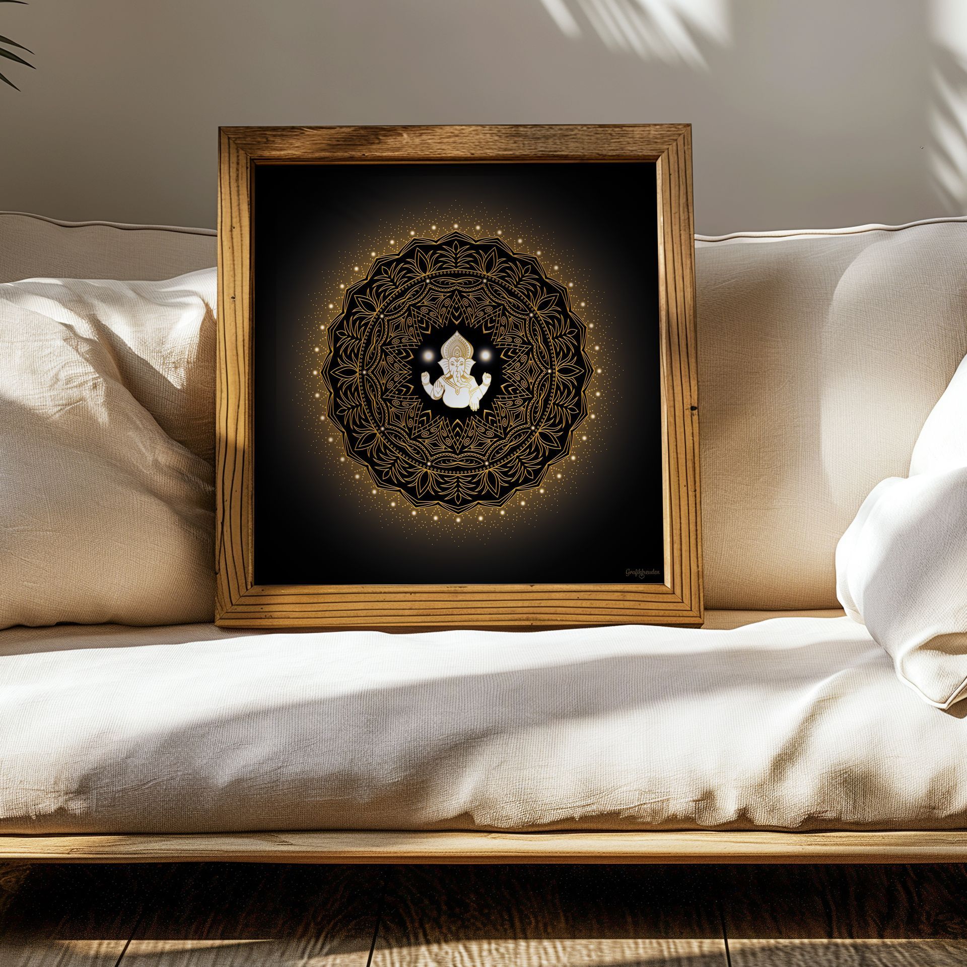 Grafikfreuden, Golden Spirit, Ganesha