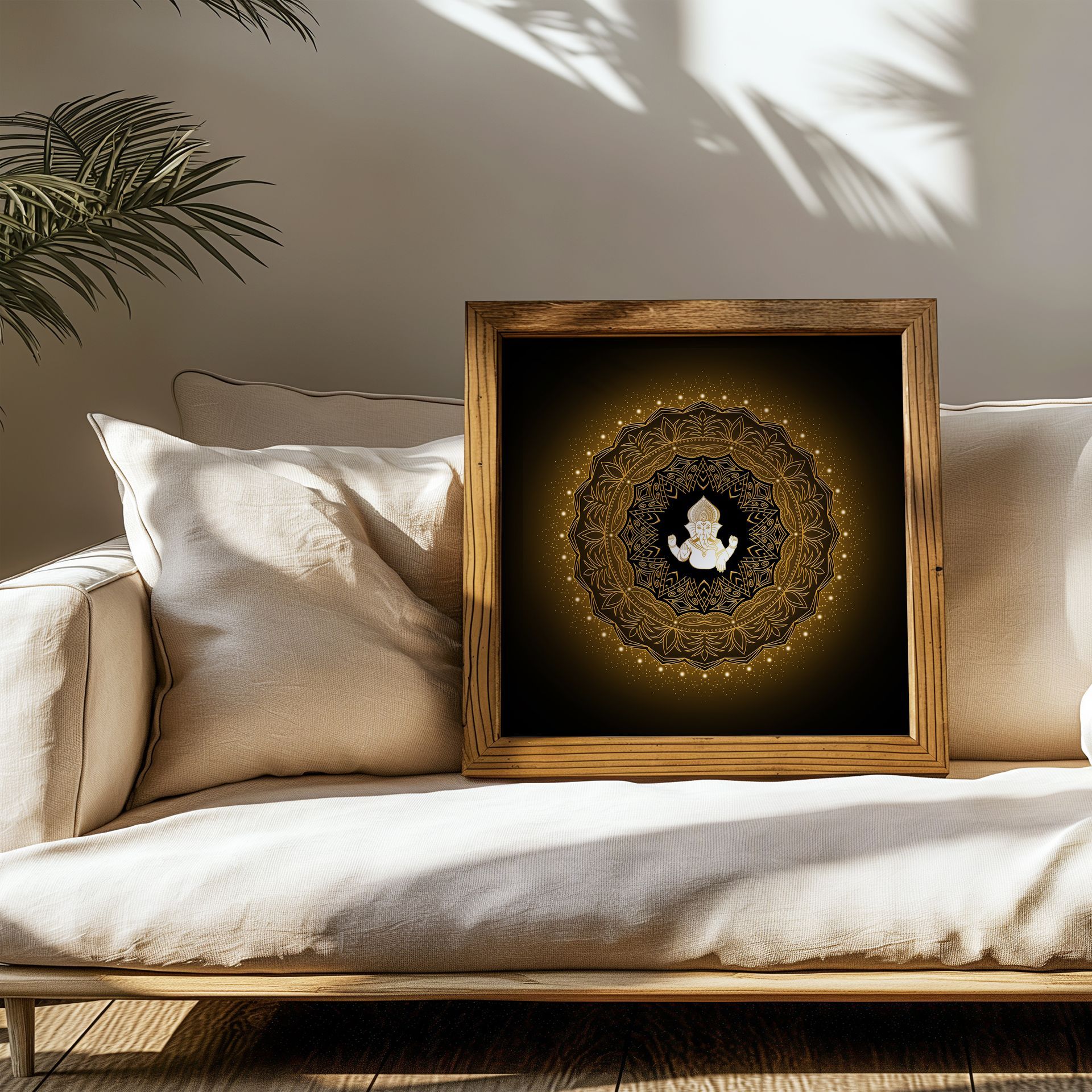 Tanja Brauweiler, Grafikkunst, Golden Spirit, Ganesha