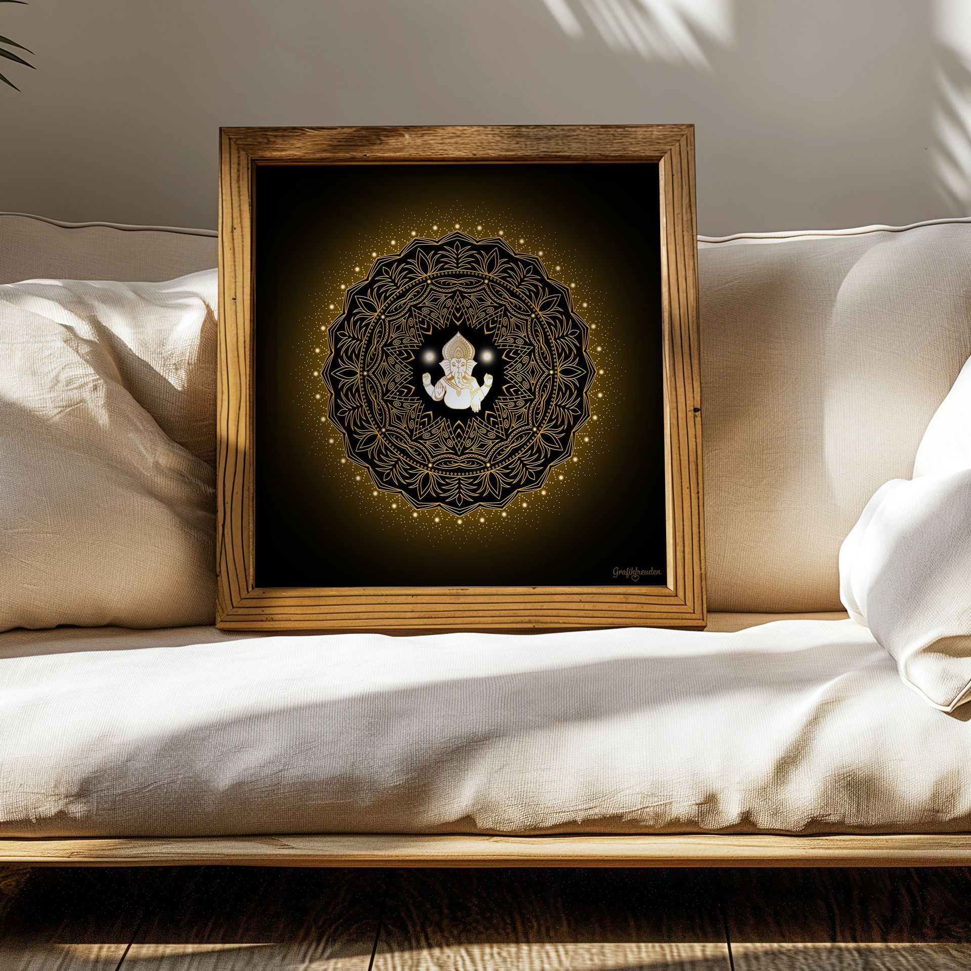 Grafikfreuden, Golden Spirit, Ganesha