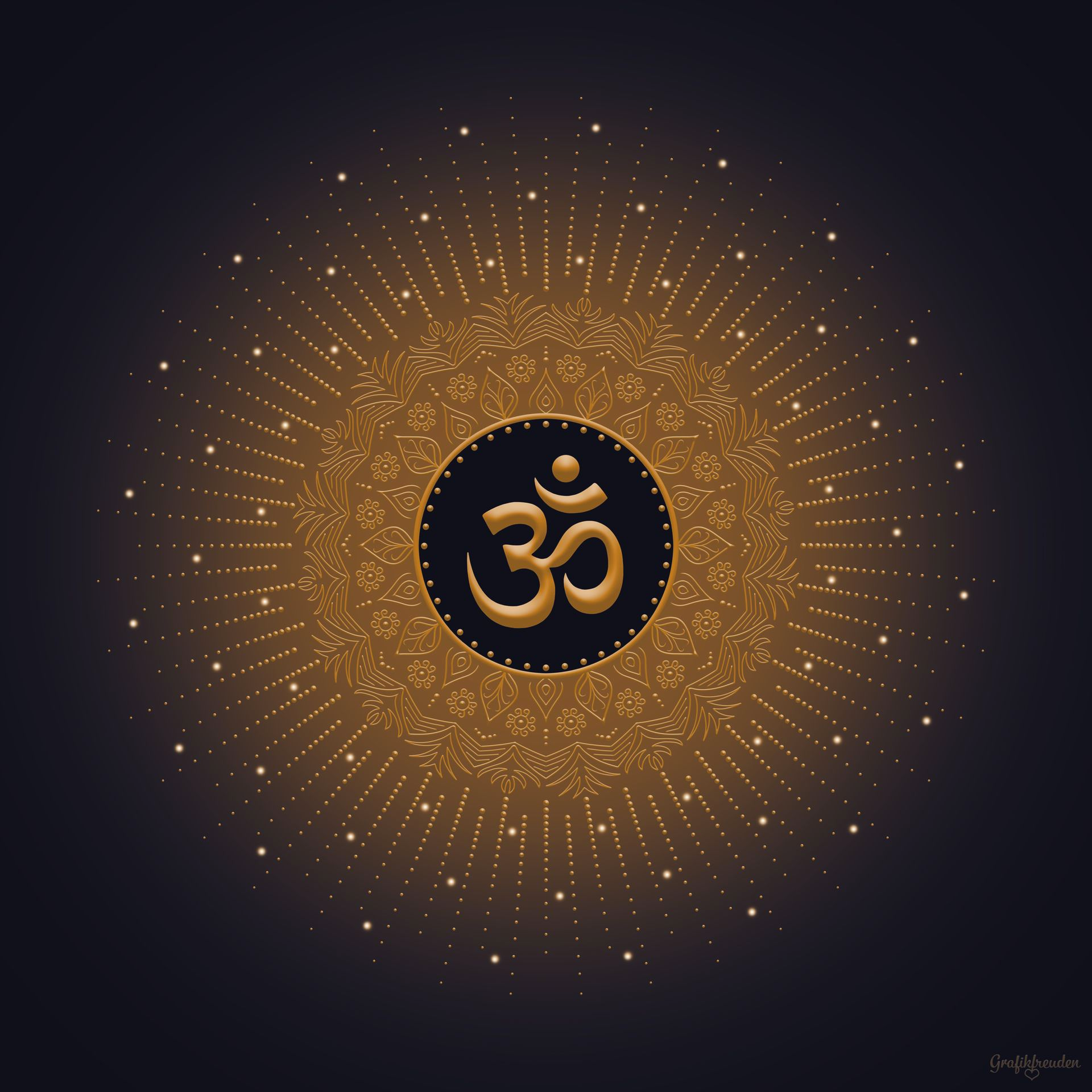 Grafikfreuden, Golden Spirit, Om
