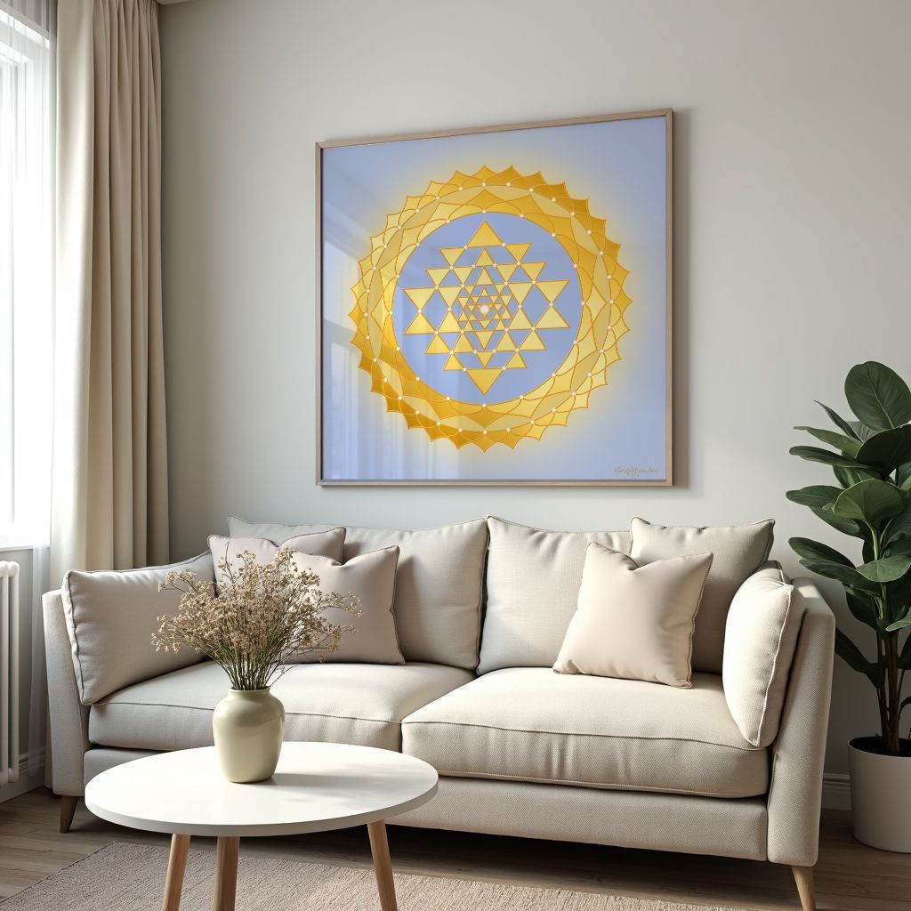 Grafikfreuden, Golden Spirit, Shri Yantra