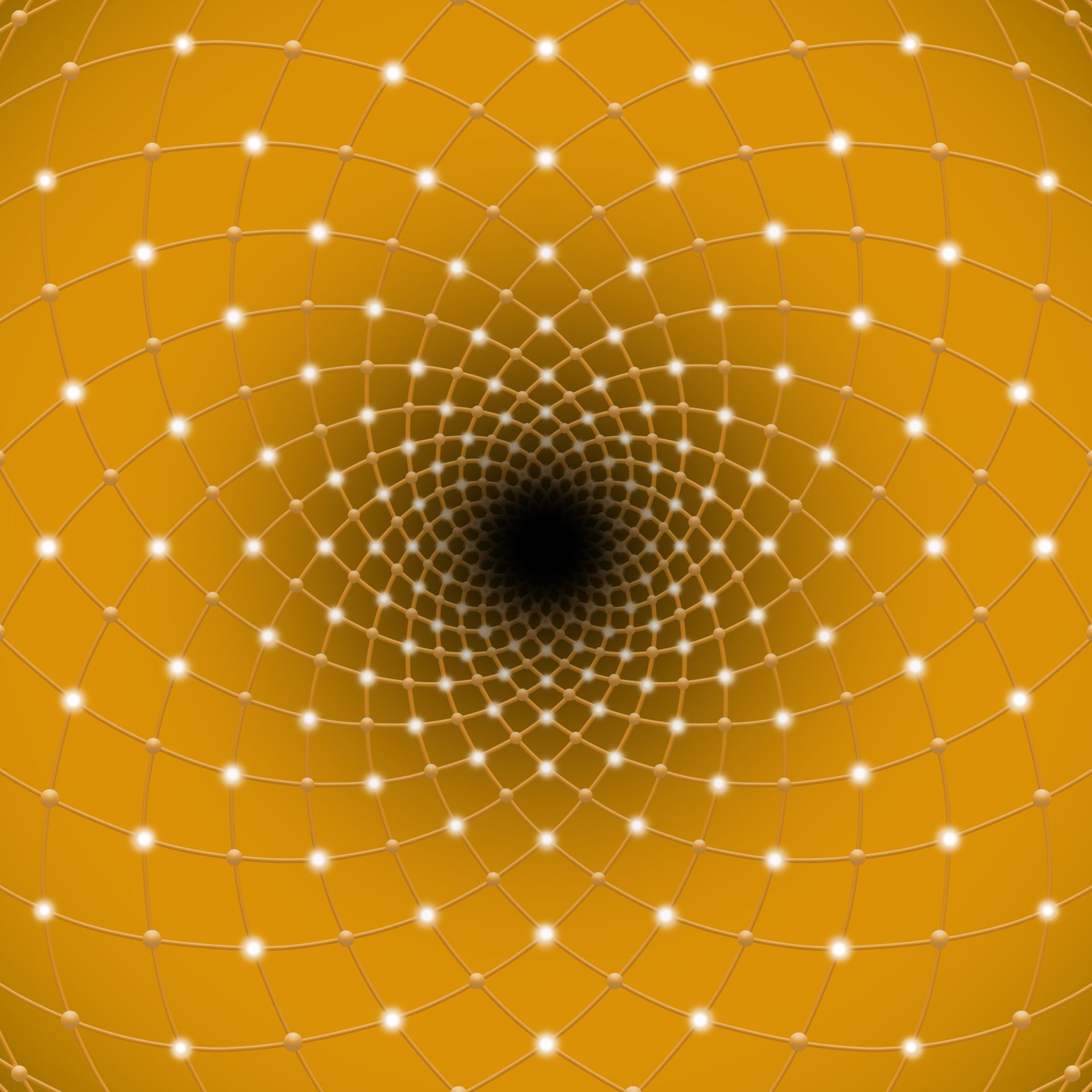 Tanja Brauweiler, Grafikkunst, Golden Spirit, Torus