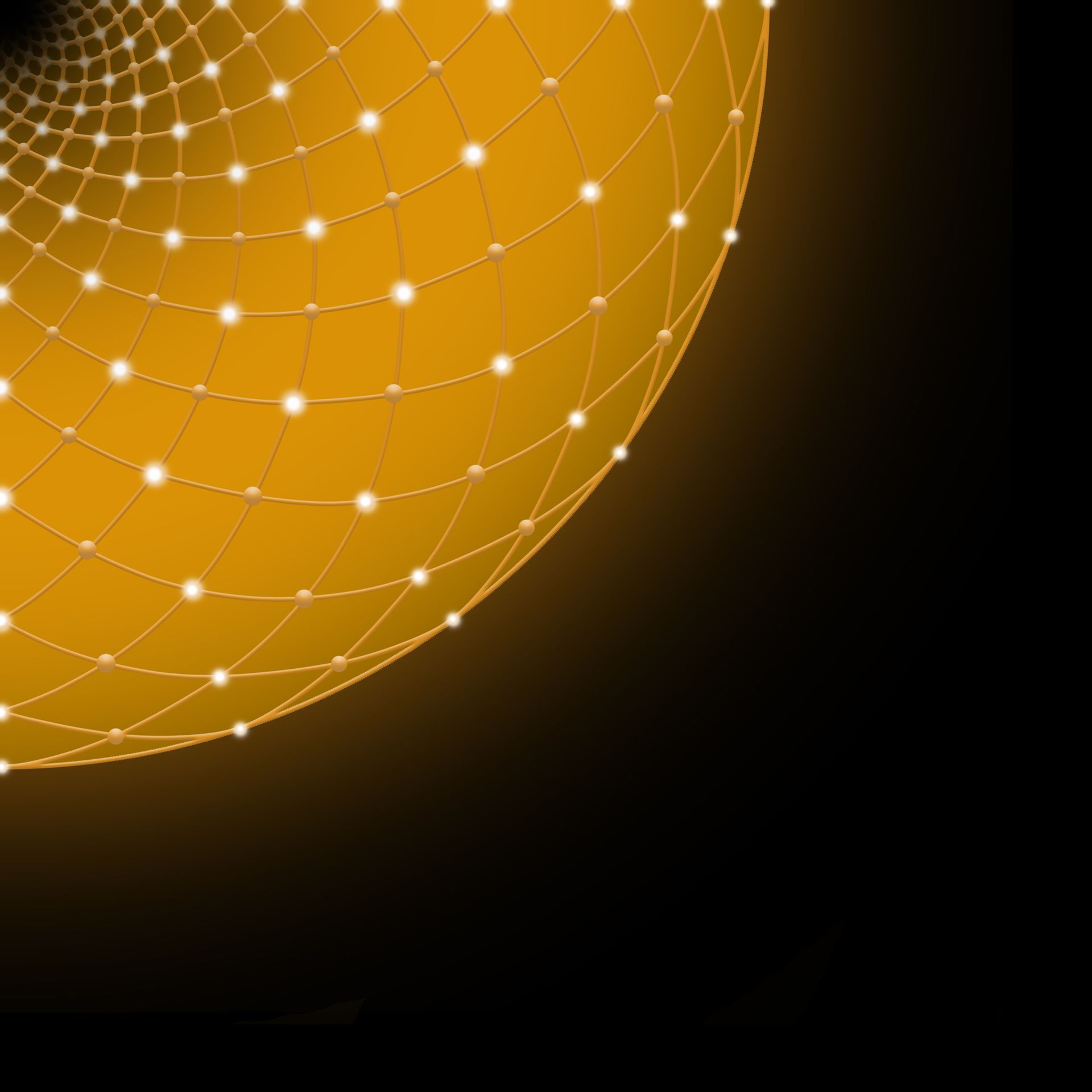 Tanja Brauweiler, Grafikkunst, Golden Spirit, Torus