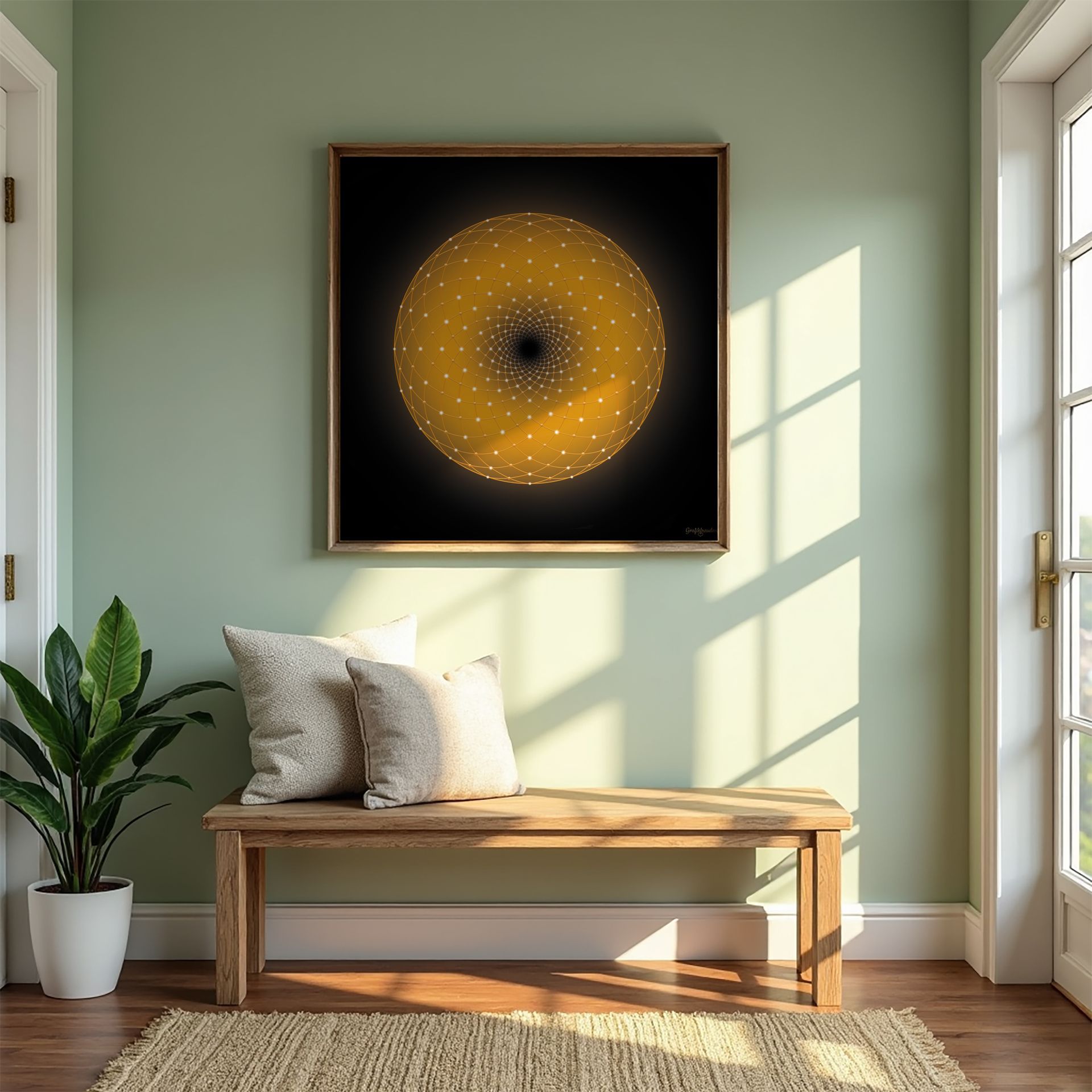 Grafikfreuden, Golden Spirit, Torus