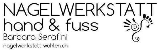 Logo - NAGELWERKSTATT hand & fuss - Wohlen AG