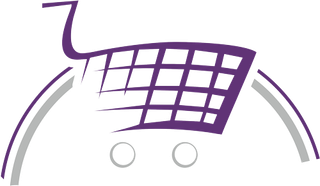 Logo Kurven Einkaufswagen