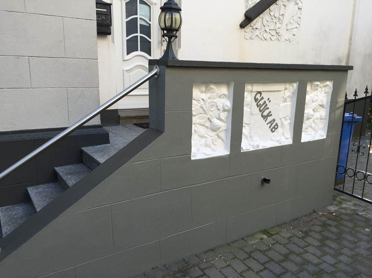 modernisiertes Treppenhaus