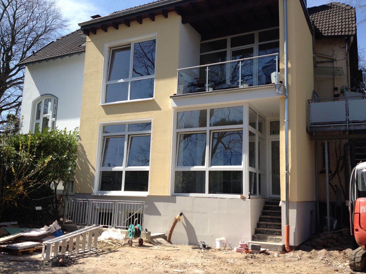 moderne Außenfassade