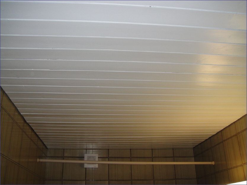 Bemalte Decke, Arbeit der Malerei Lampert