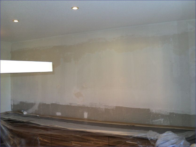 Malerarbeiten der Malerei Lampert in einem Raum