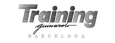 Un logotipo en blanco y negro para el entrenamiento del Guimaraes Barcelona.