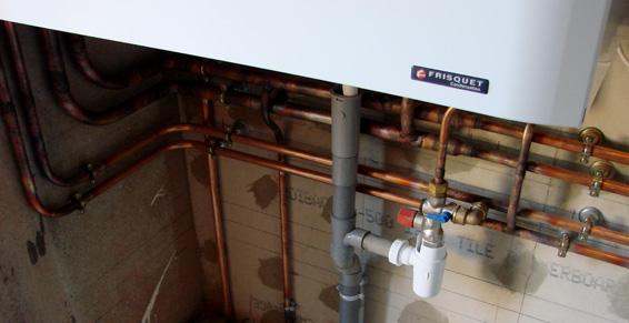 Réparation de chaudière