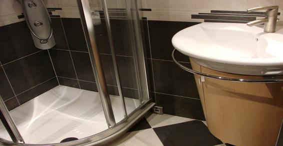 Installation de douche