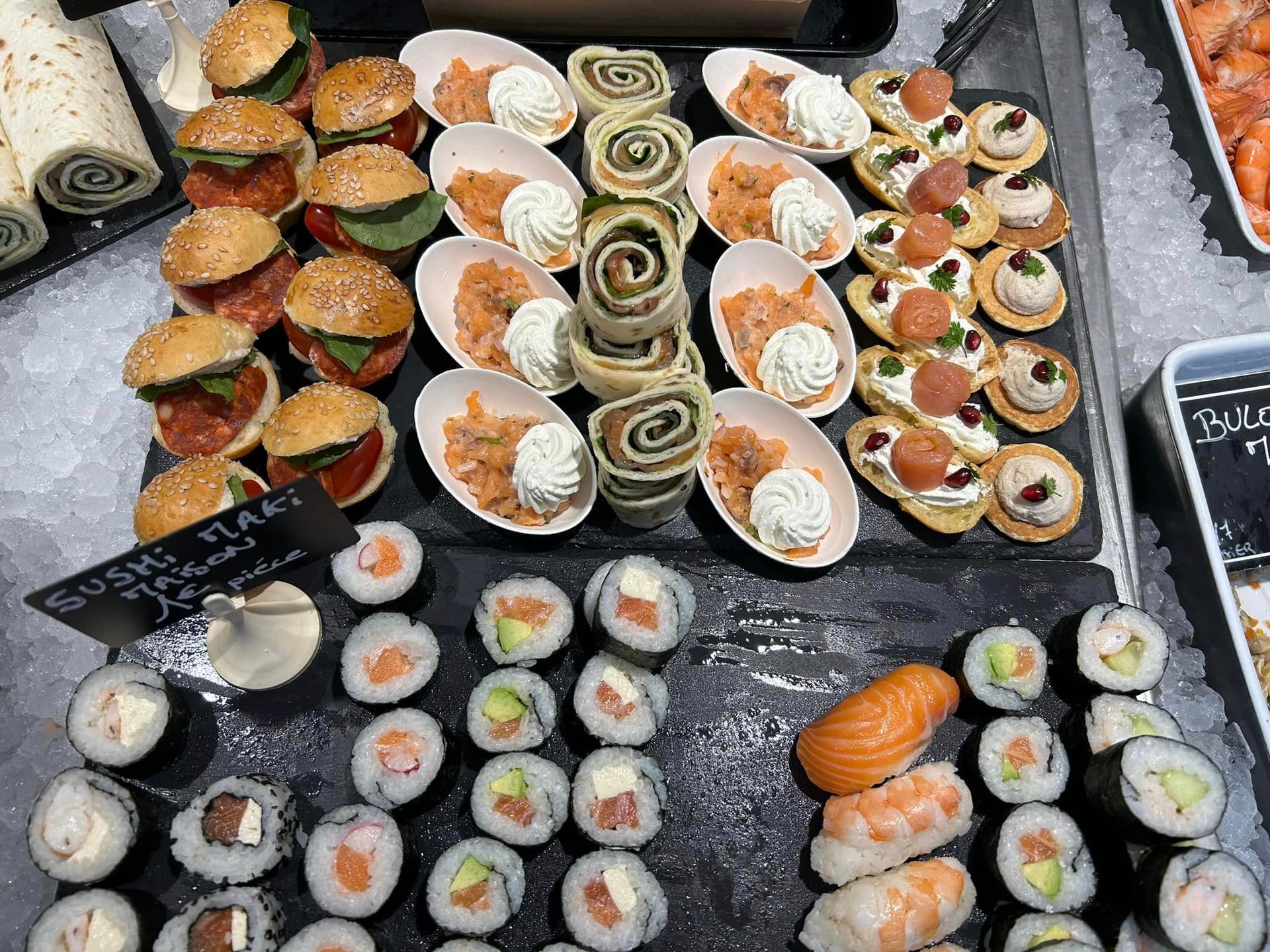 Sushi et apéritif