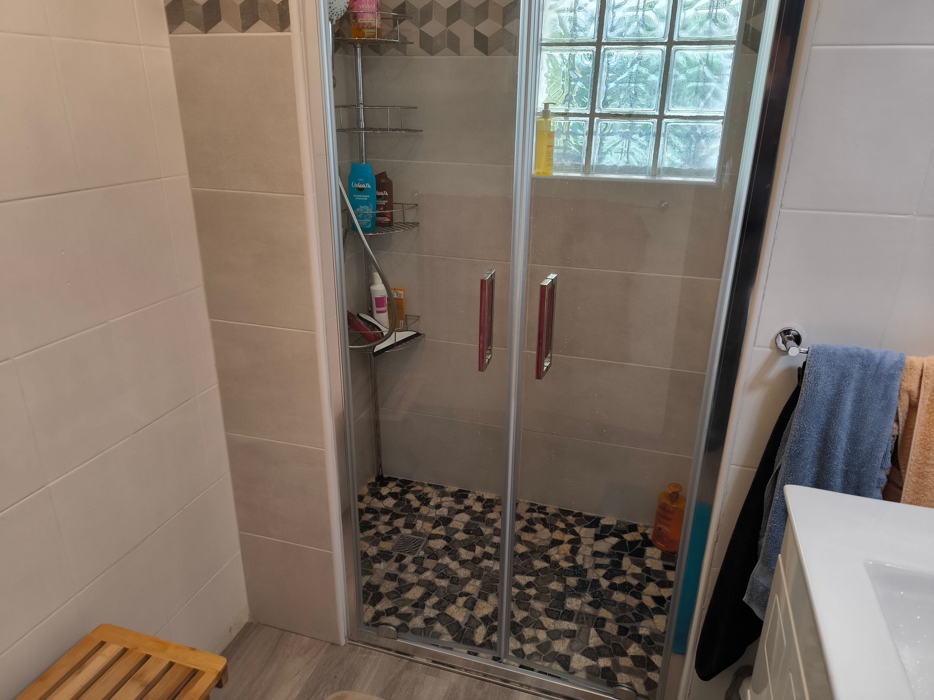 Douche à l'italienne rénovée