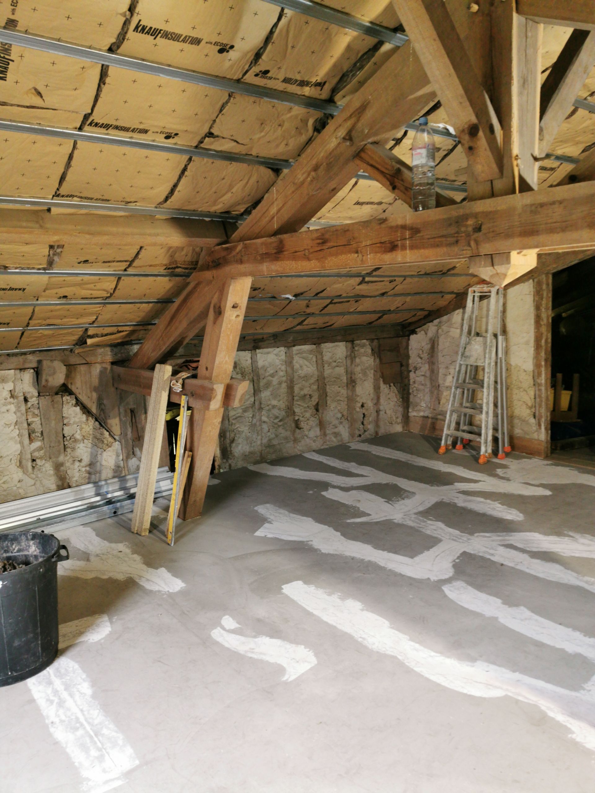 Isolation du plafond