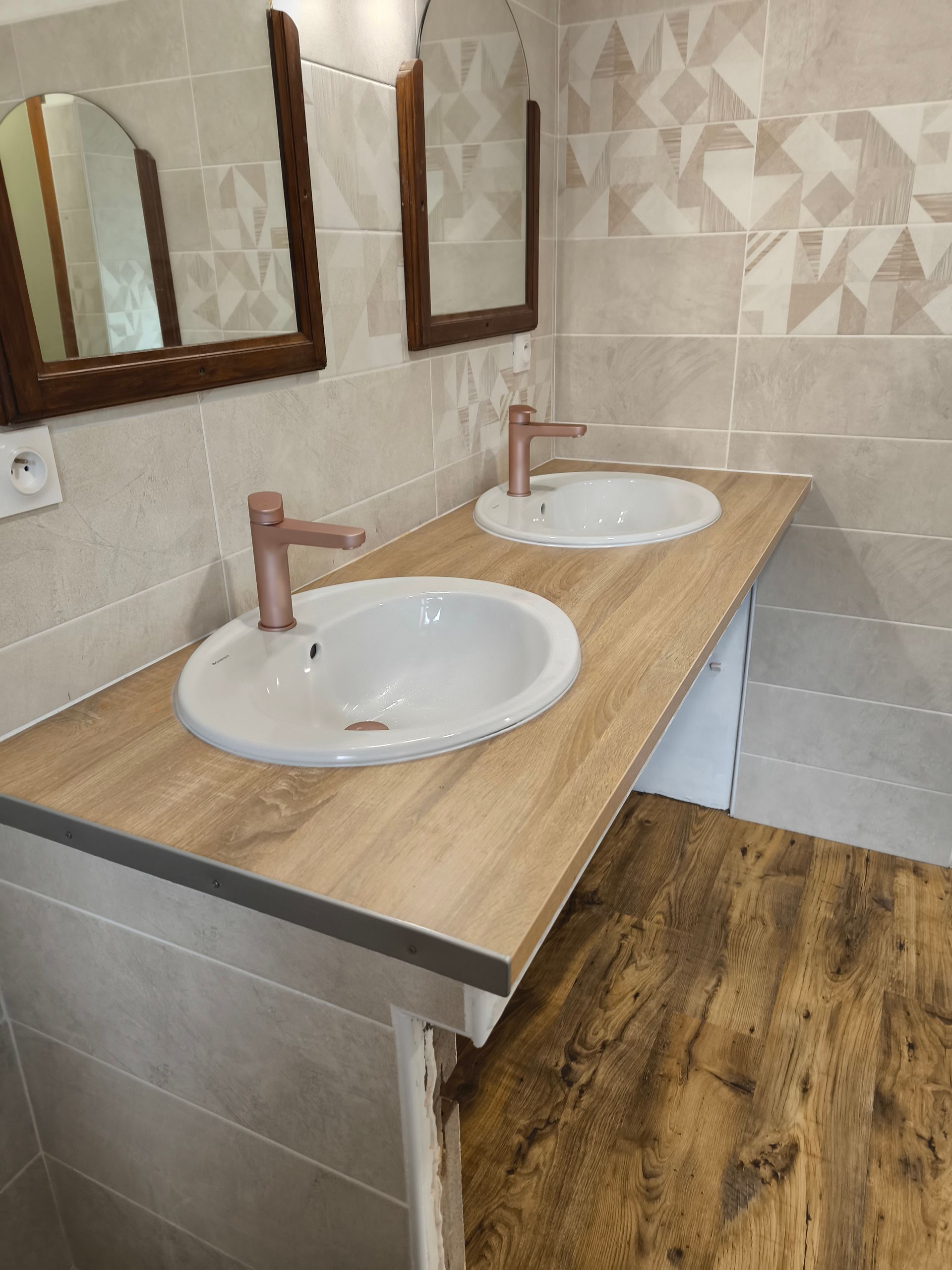 Lavabo double vasque