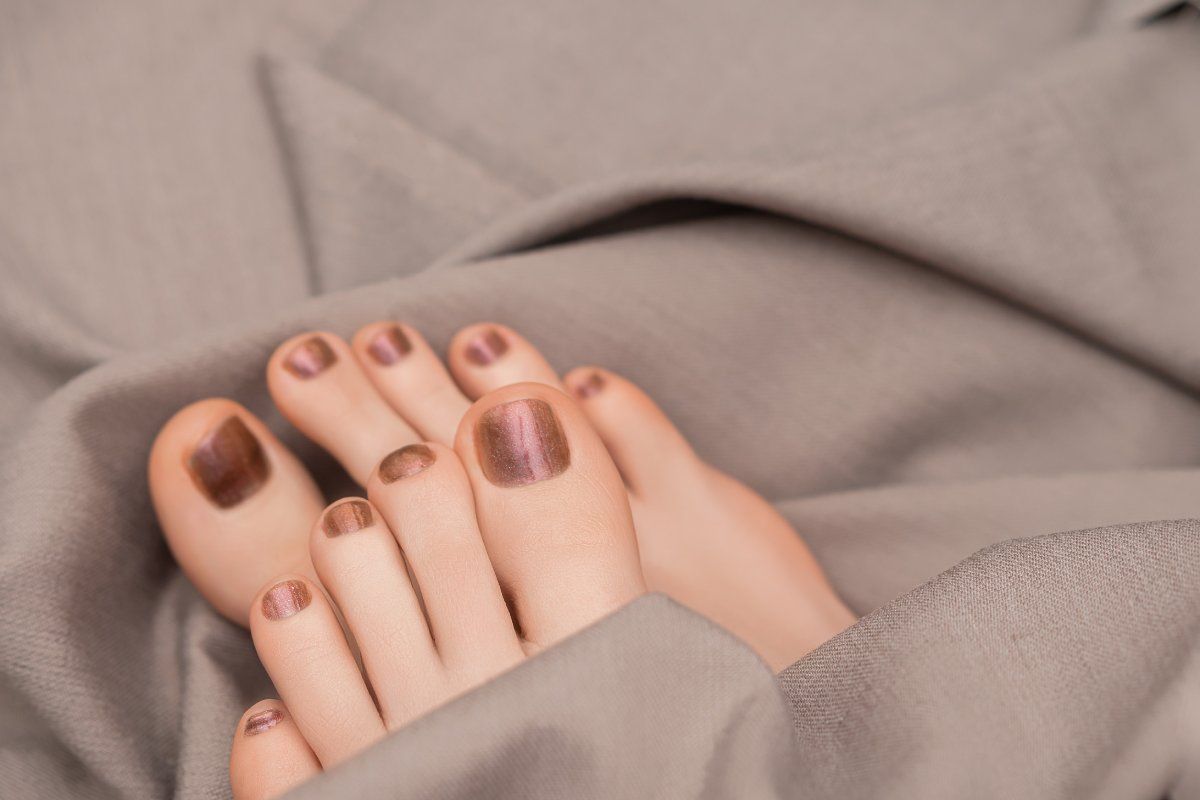 Esmaltado uñas de los pies