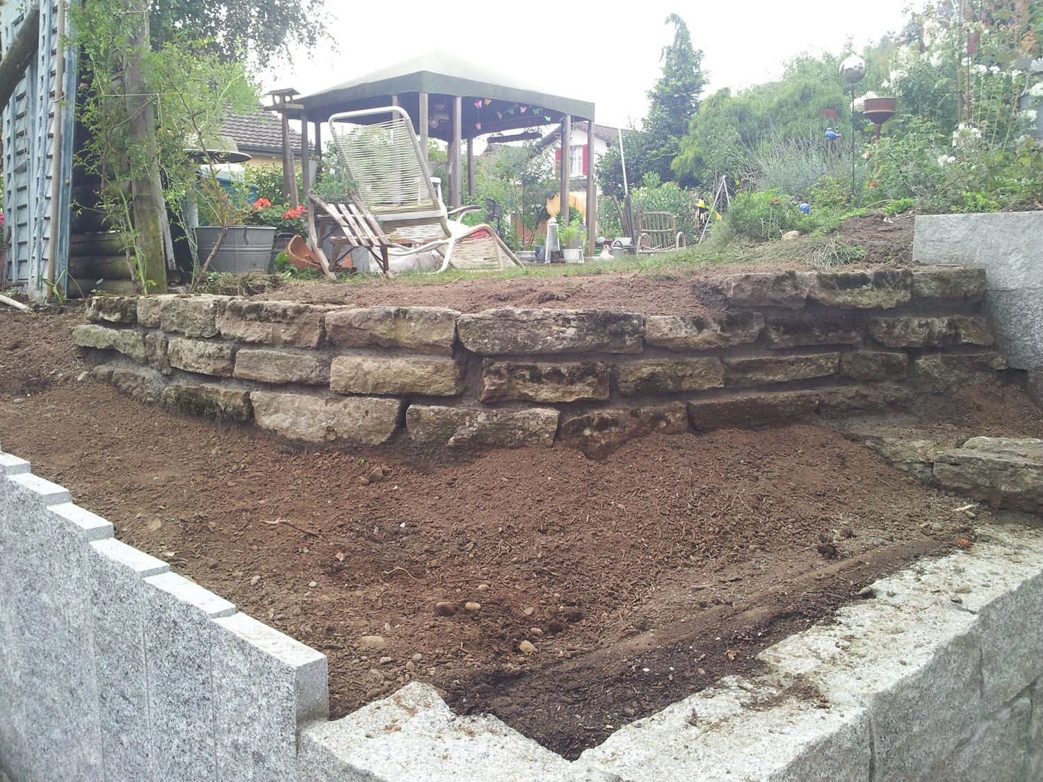 Gartenbau Stein - Wüthrich Gartenbau in Hausen
