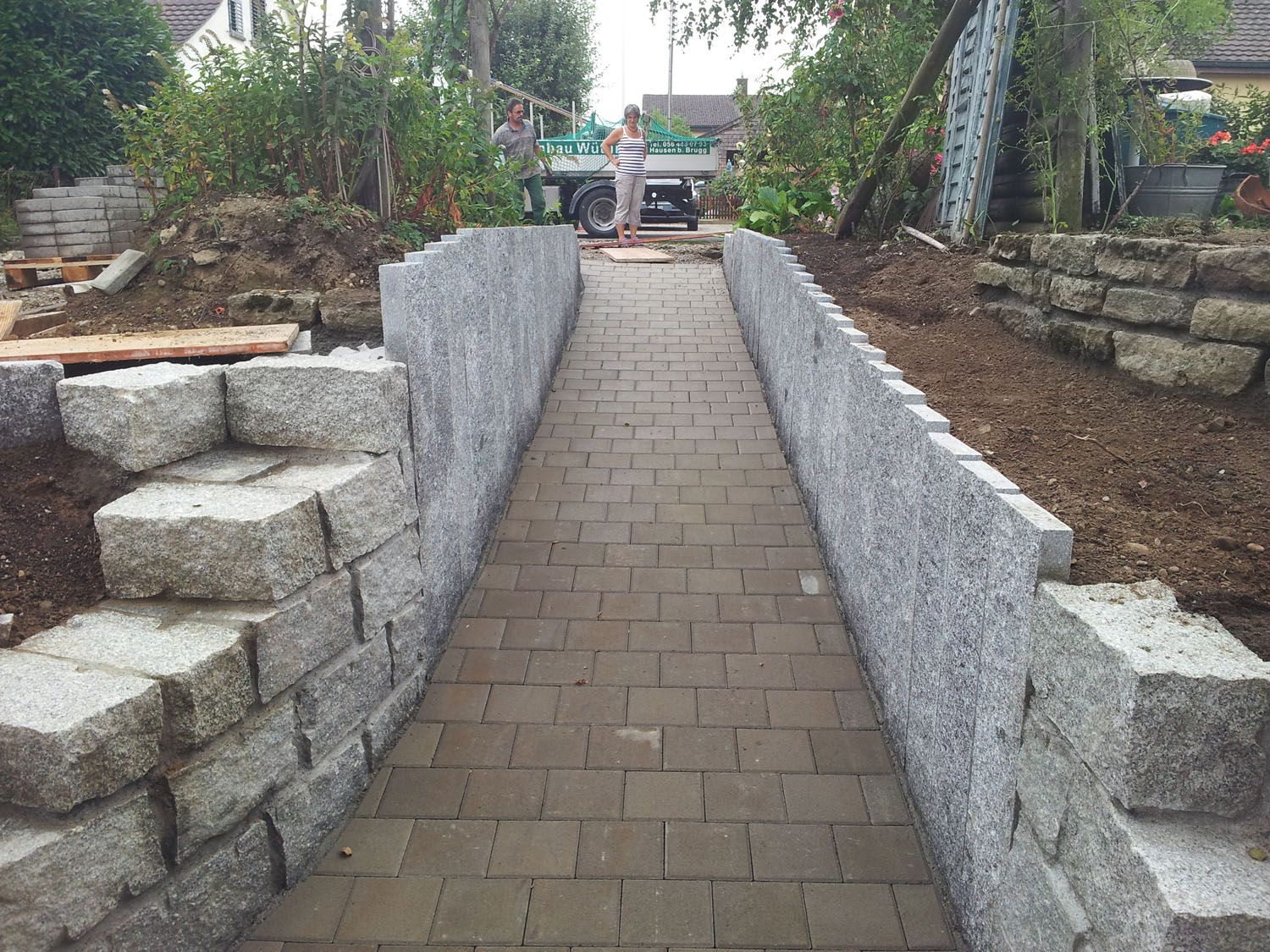 Gartenbau Stein - Wüthrich Gartenbau in Hausen