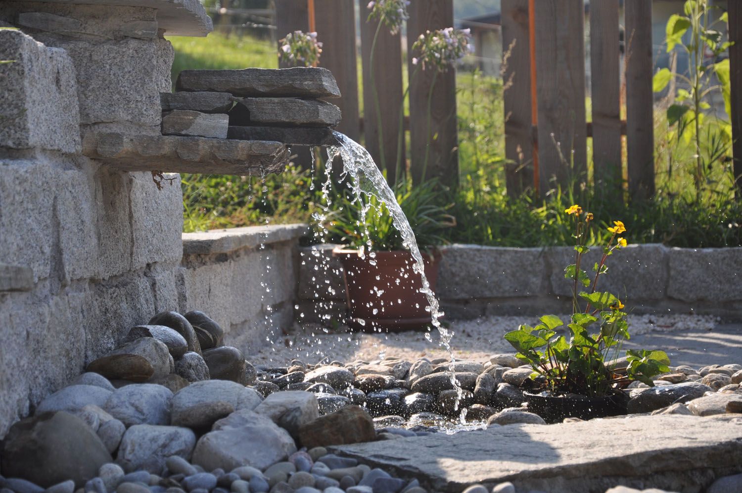 Gartenteiche Biotope - Wüthrich Gartenbau in Hausen