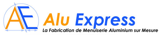 Logo Alu Express avec symbole et texte