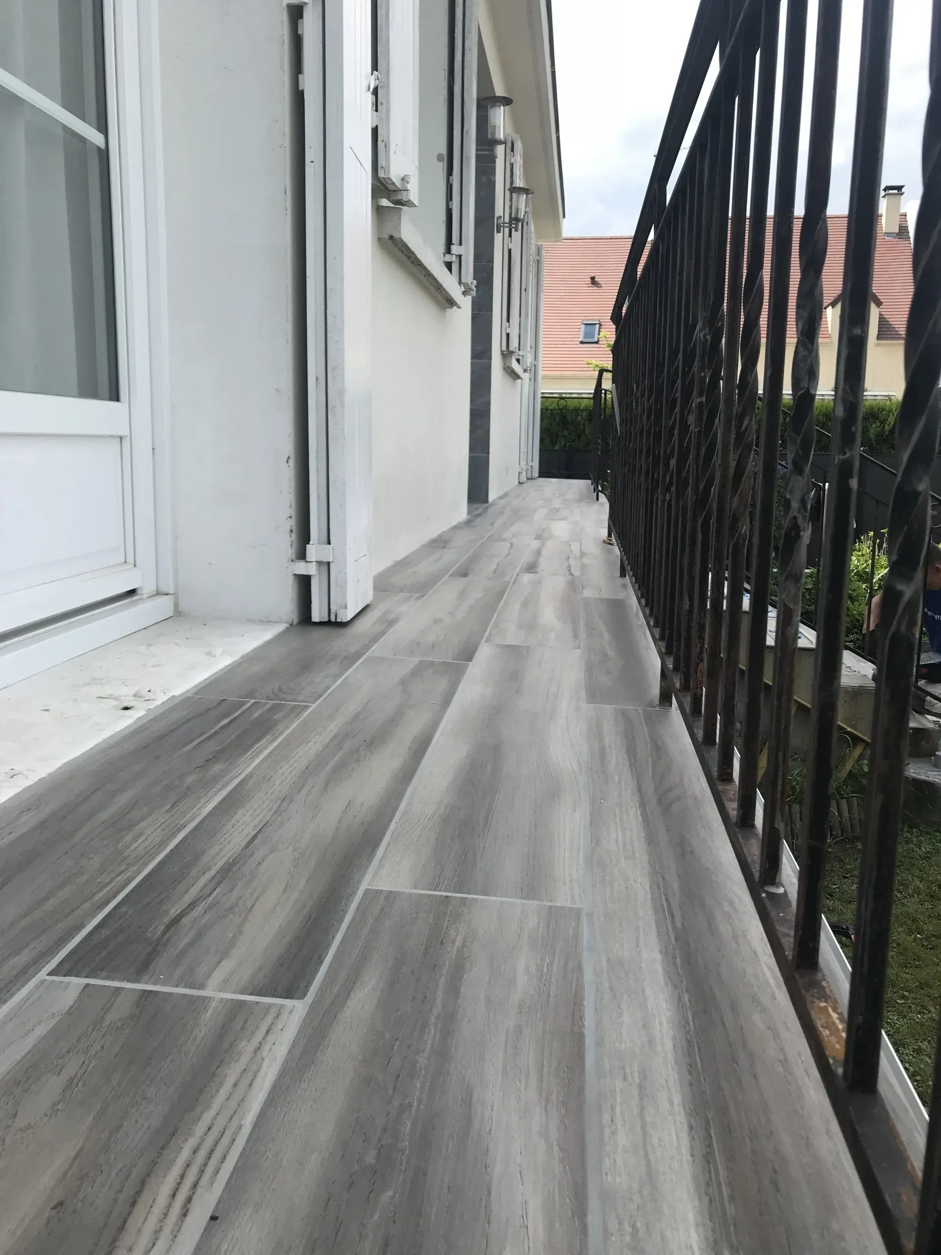 Terrasse, garde-corps