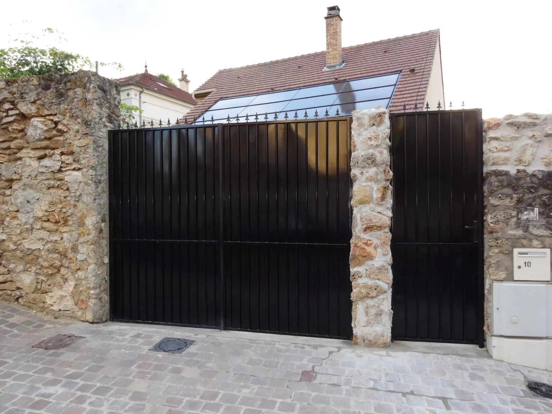 Installation de portail