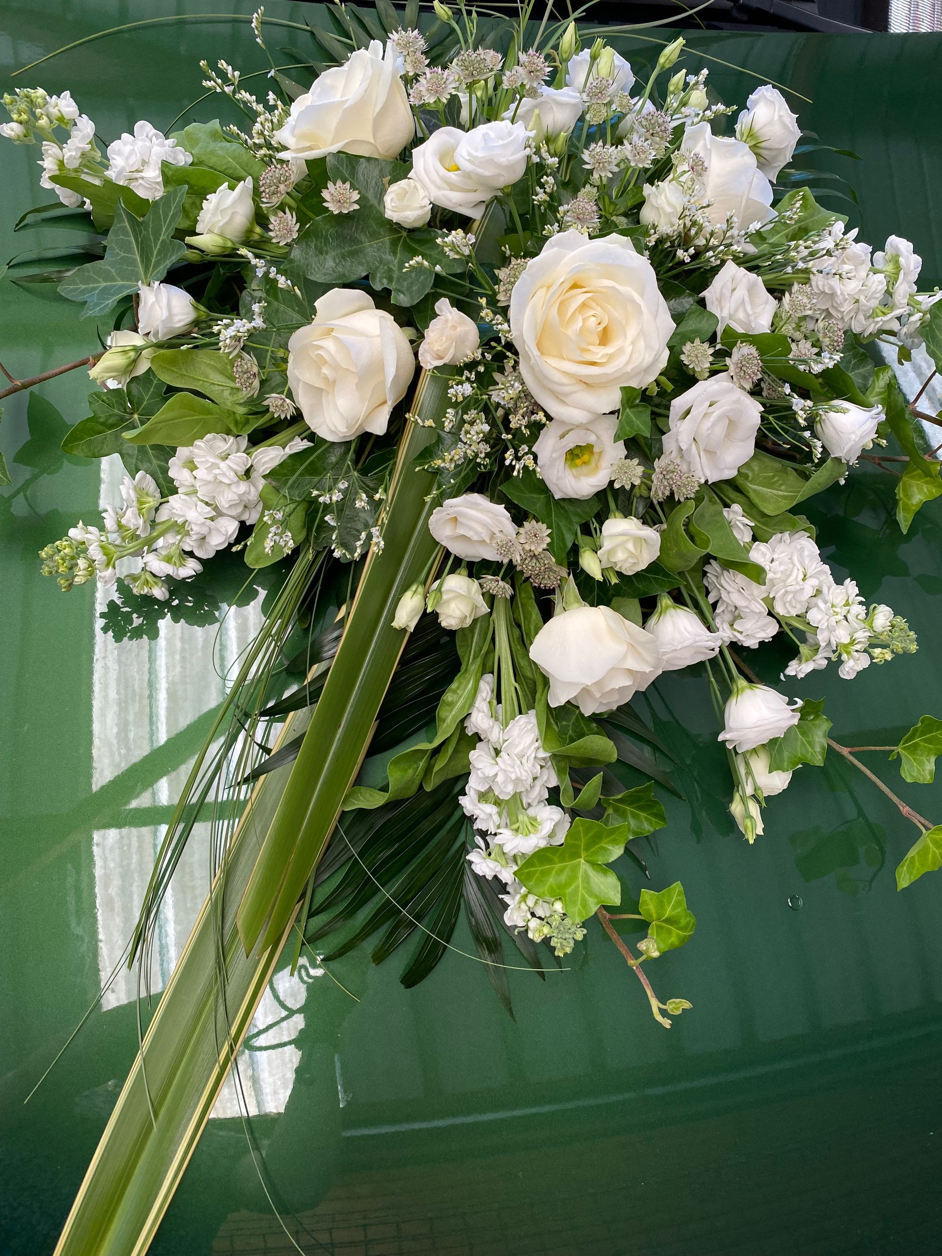 Composition florale funèbre