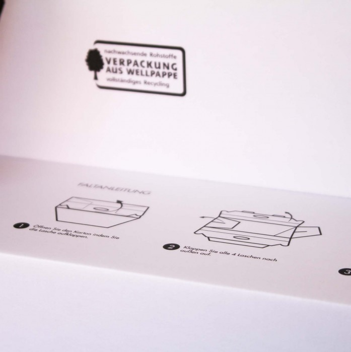 Anleitung Illustration Verpackungsdesign