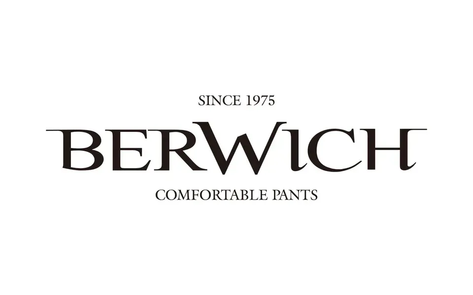Logo für Berwich, eine Hosenmarke, mit dem Text 