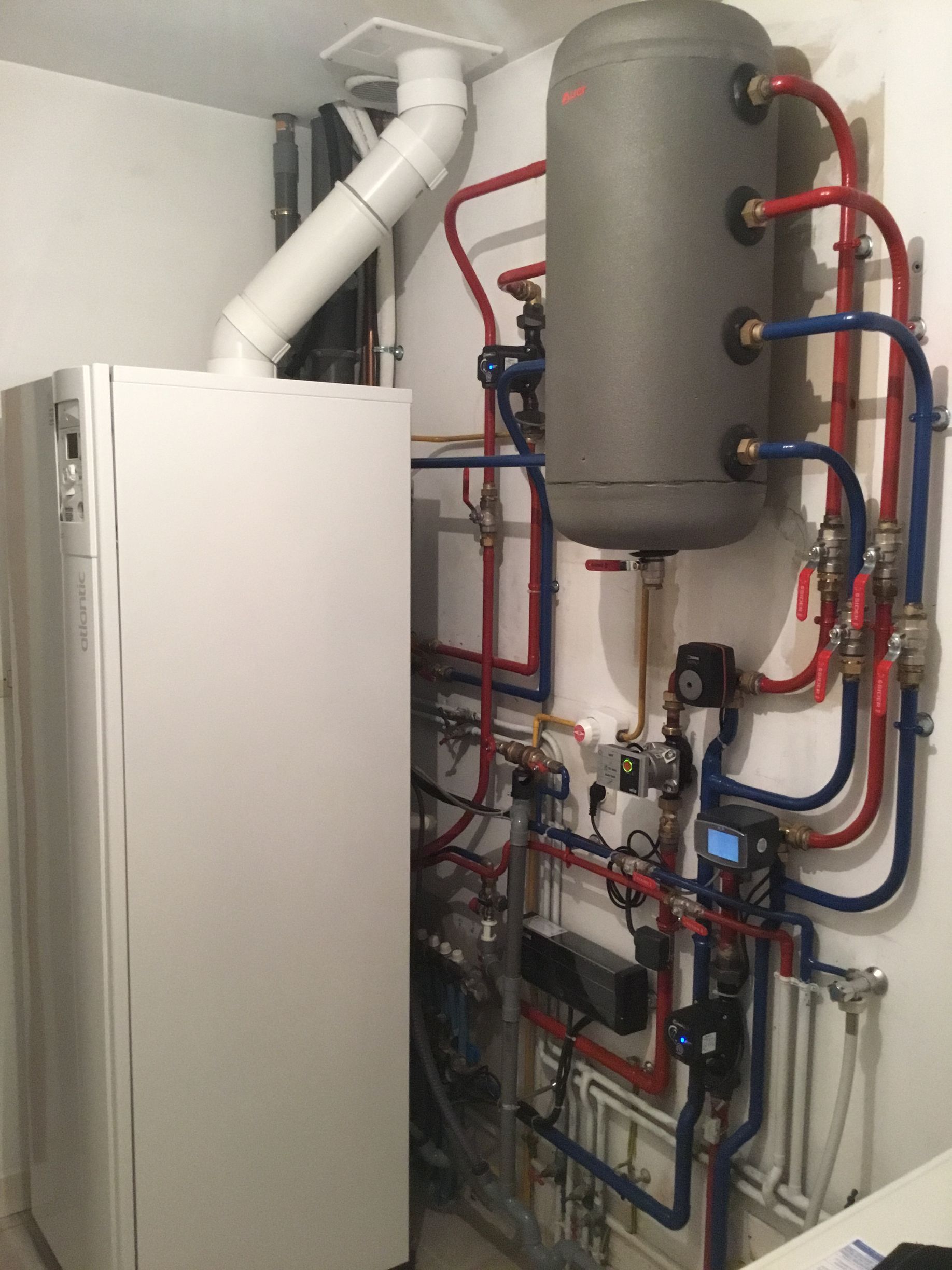 Système de chauffage et tuyaux