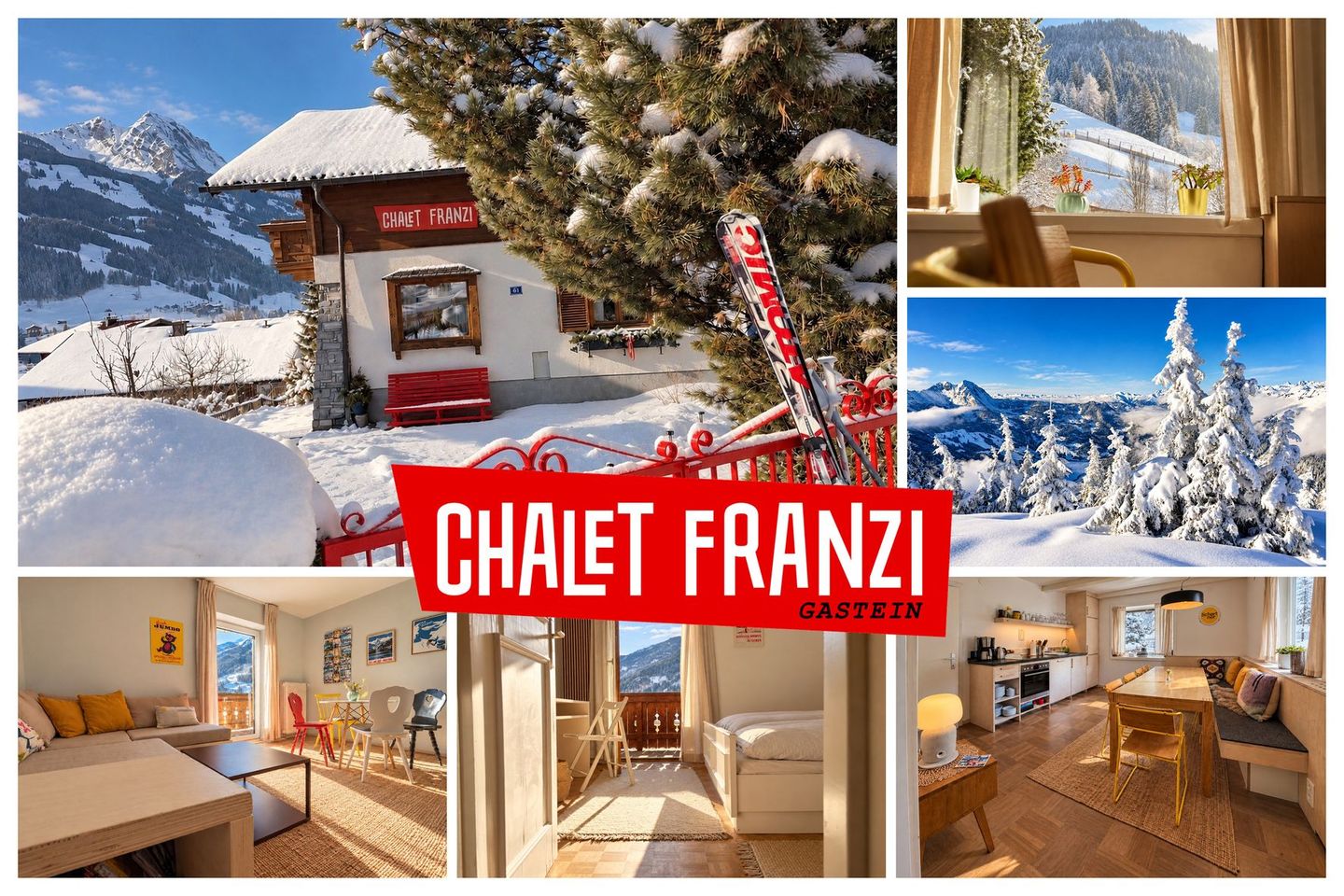 Chalet Franzi Dorfgastein mit traumhaftem Bergblick 