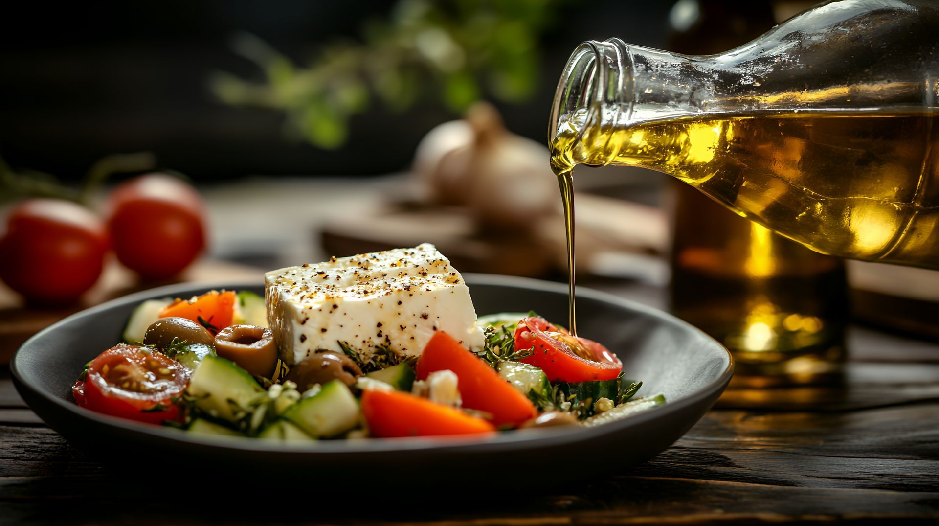 Panierte, goldbraun frittierte Käsestangen auf Backpapier mit Senf, auf einem Holzbrett.