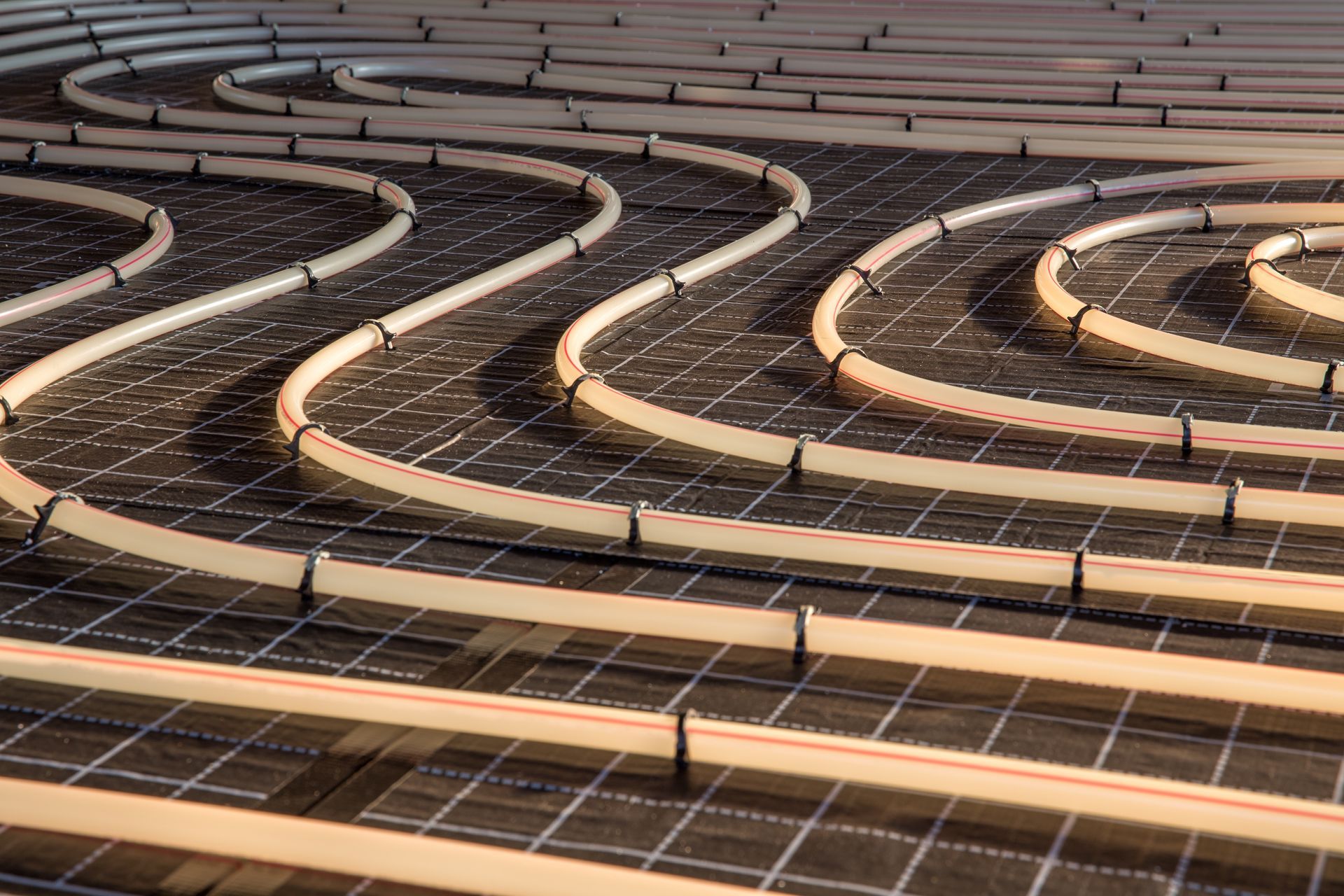 Plancher chauffant avec PAC