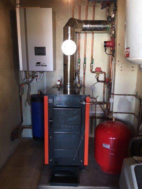 PAC et chaudière bois