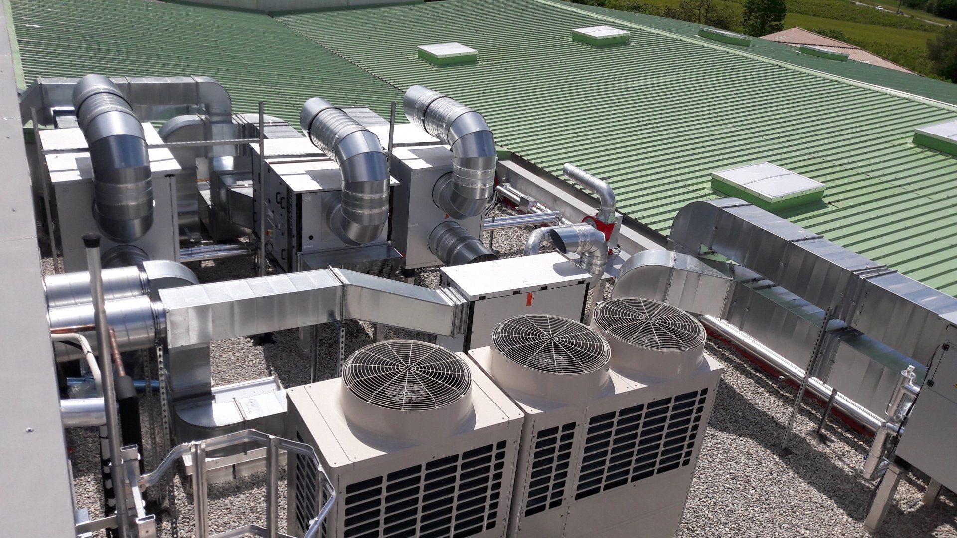 Toiture-terrasse technique