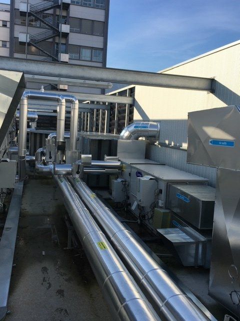 Traitement d'air restaurant d'entreprise